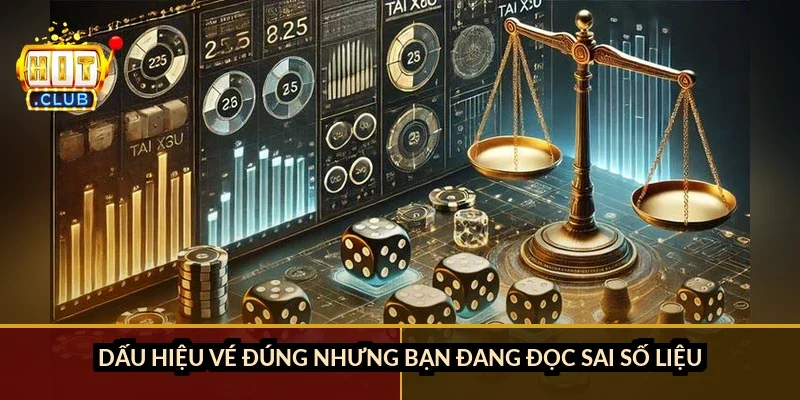 Dấu hiệu vé đúng nhưng bạn đang đọc sai số liệu